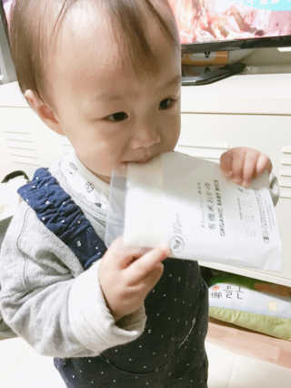 로코오가닉 오가닉 베이비 라이스 — 3.5점을 준 리뷰어가 2016년 10월 올린 사용 사진