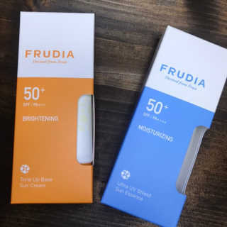 [후르디아] 혼합자차 선 에센스+톤업 선크림 2종 — 5점을 준 리뷰어가 2019년 6월 올린 사용 사진