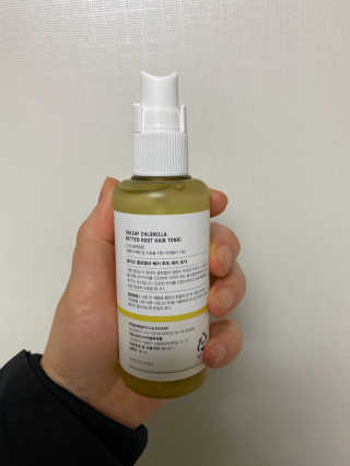 달리프 클로렐라 베러 루트 헤어토닉 100ml — 3점을 준 리뷰어가 2020년 1월 올린 사용 사진