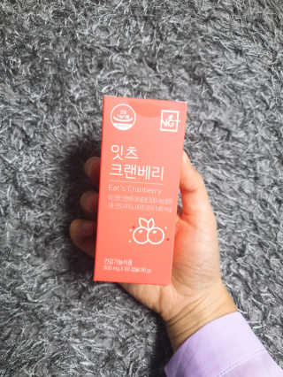 네츄럴굿띵스 잇츠 크랜베리 1병 30일분 — 4점을 준 리뷰어가 2019년 10월 올린 사용 사진