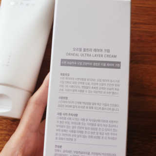 오르힐 울트라레이어 크림 — 4.5점을 준 리뷰어가 2020년 3월 올린 사용 사진