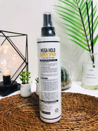 다슈코리아 다슈 포 맨 프리미엄 메가 홀드 슈퍼 스프레이 250ml — 5점을 준 리뷰어가 2019년 3월 올린 사용 사진