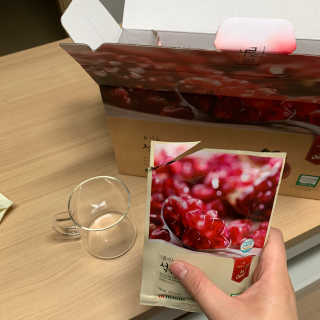 [하이헬스] 정말 진하고 맛있는 유기농 석류즙 30포 — 4점을 준 리뷰어가 2019년 11월 올린 사용 사진