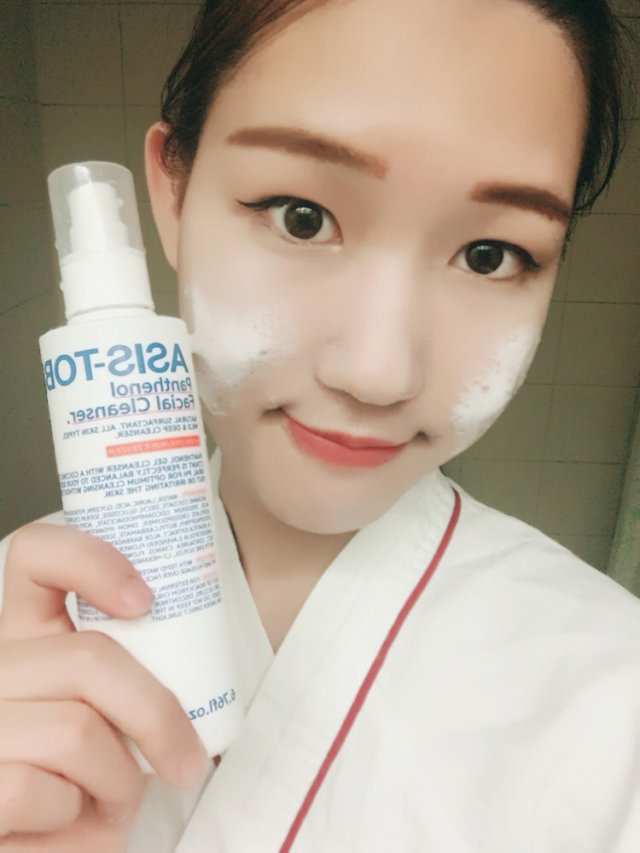 판테놀 페이셜 클렌저 리뷰 사진