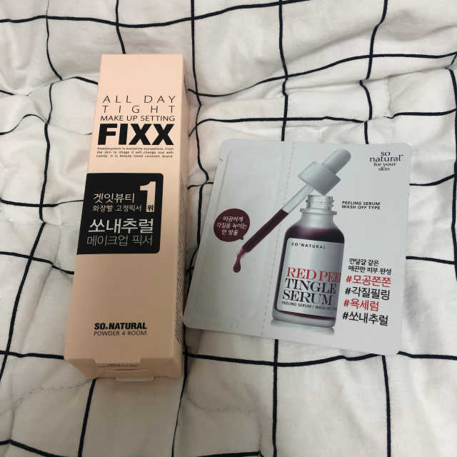 올데이 메이크업 픽서 리뷰 사진