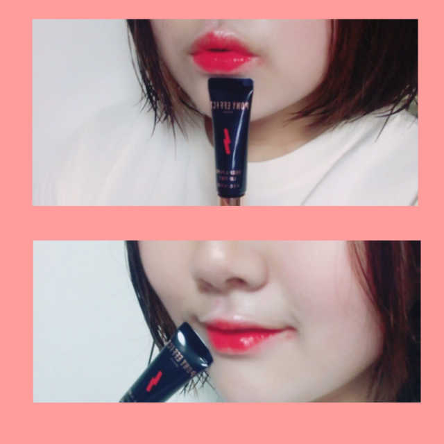 딥 앤 퓨어 립 틴트 리뷰 사진