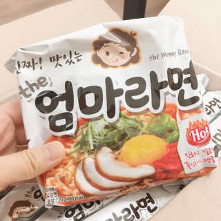 라면 그대로가 제일 맛있는 더엄마라면 — 3점을 준 리뷰어가 2019년 9월 올린 사용 사진