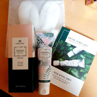 포레스트힐 그린 밸런스 클렌져 100ml + 토끼 헤어밴드 — 5점을 준 리뷰어가 2020년 2월 올린 사용 사진