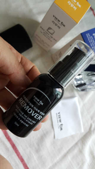 뷰오케이 욕실 화장실 셀프 물때제거 코팅제,리무버 50ml — 4점을 준 리뷰어가 2019년 5월 올린 사용 사진