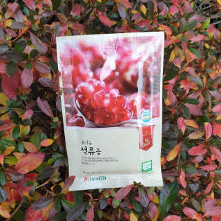 [하이헬스] 정말 진하고 맛있는 유기농 석류즙 30포 — 5점을 준 리뷰어가 2019년 11월 올린 사용 사진