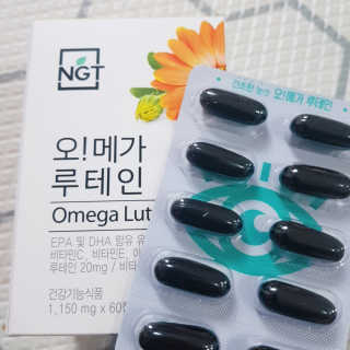 네츄럴굿띵스 오!메가루테인 60일분 — 5점을 준 리뷰어가 2018년 10월 올린 사용 사진