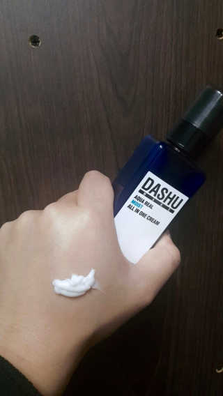 다슈코리아 다슈 맨즈 아쿠아 리얼 모이스트 올인원 크림 153ml — 5점을 준 리뷰어가 2019년 2월 올린 사용 사진