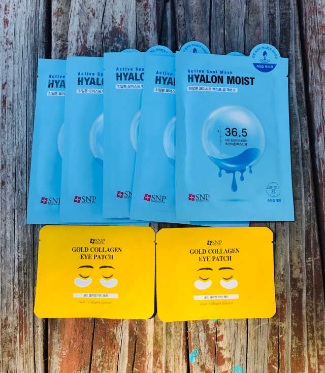 Active Seal Hyalon Moist, 골드 콜라겐 눈 패치 리뷰 사진