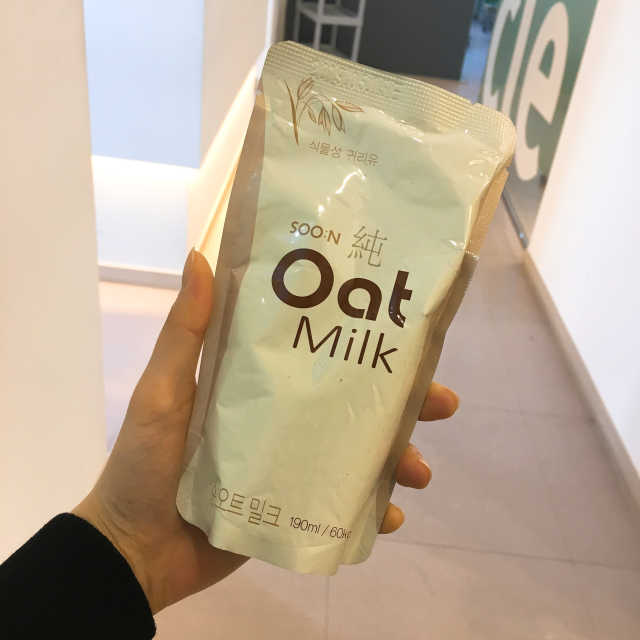 순오트밀크, soon oat milk 리뷰 사진