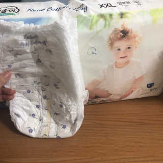 보솜이 리얼코튼 팬티형 — 5점을 준 리뷰어가 2019년 3월 올린 사용 사진