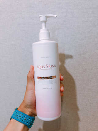 아쿠아큐링 아쿠아S링 퓨어리프레싱 헤어케어 500ml — 3.83점을 준 리뷰어가 2018년 8월 올린 사용 사진
