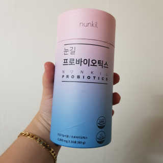 눈길 프로바이오틱스 눈길 콜라겐 프로바이오틱스 — 5점을 준 리뷰어가 2019년 11월 올린 사용 사진