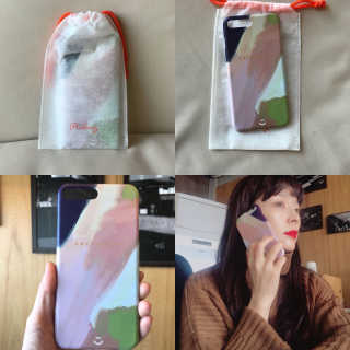 앵커링 마음을 표현하는 휴대폰케이스 — 4점을 준 리뷰어가 2017년 12월 올린 사용 사진