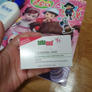 세바메드 클래식 클렌징 바[비누] + 바디로션 15ml — 5점을 준 리뷰어가 2019년 9월 올린 사용 사진