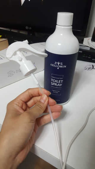 셀로몬 토일렛 스프레이 500ml — 3점을 준 리뷰어가 2018년 5월 올린 사용 사진