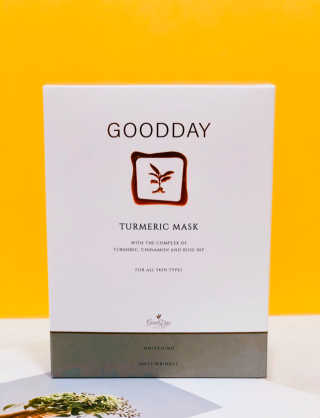 GoodDay Skincare GoodDay 강황 마스크 — 5점을 준 리뷰어가 2020년 3월 올린 사용 사진