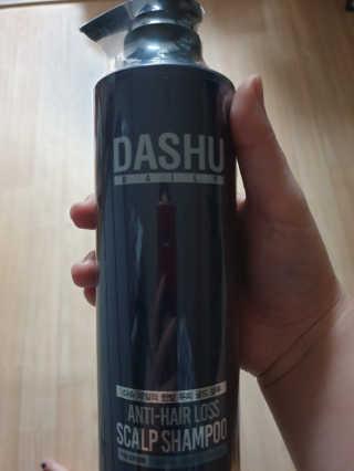 다슈코리아 다슈 데일리 단백질 한방 두피 골드 샴푸 500ml — 4점을 준 리뷰어가 2020년 3월 올린 사용 사진