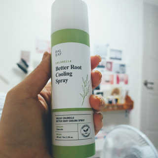 달리프 클로렐라 베러 루트 쿨링 스프레이 100ml — 4.5점을 준 리뷰어가 2019년 7월 올린 사용 사진