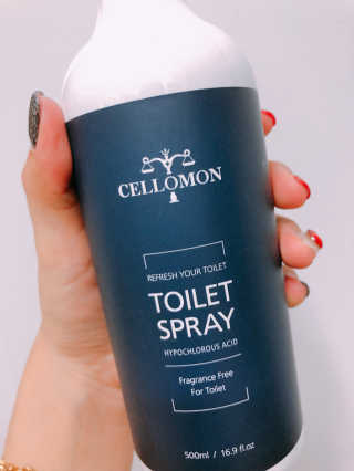 셀로몬 토일렛 스프레이 500ml — 4점을 준 리뷰어가 2018년 5월 올린 사용 사진