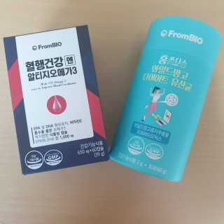 프롬바이오 혈액순환과 눈 건강을 동시에 혈행건강엔알티지오메3 — 5점을 준 리뷰어가 2019년 11월 올린 사용 사진