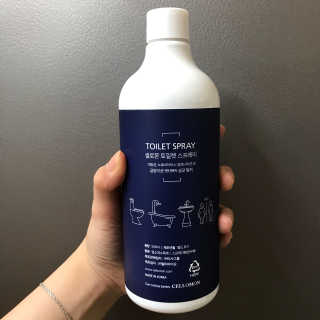 셀로몬 토일렛 스프레이 500ml — 4점을 준 리뷰어가 2018년 5월 올린 사용 사진