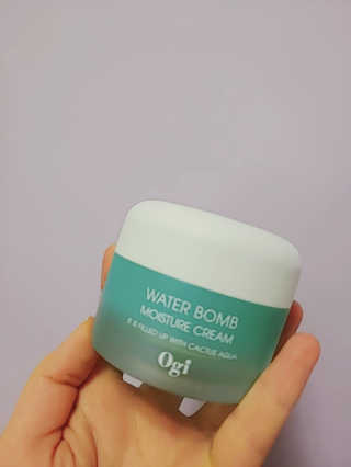 오지아이 워터 밤 모이스처 크림 50ml — 3.5점을 준 리뷰어가 2020년 2월 올린 사용 사진