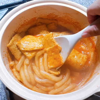 잠실맛집,홍코너떡볶이가우리집에[옛날맛,짜장맛옵션] — 5점을 준 리뷰어가 2019년 11월 올린 사용 사진