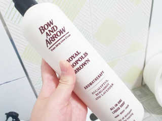 보우앤애로우 아로마테라피 올인원 리퀴드 솝 - 브라운  500ml — 5점을 준 리뷰어가 2019년 12월 올린 사용 사진
