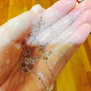 아쿠아큐링 아쿠아S링 퓨어리프레싱 헤어케어 500ml — 5점을 준 리뷰어가 2018년 8월 올린 사용 사진