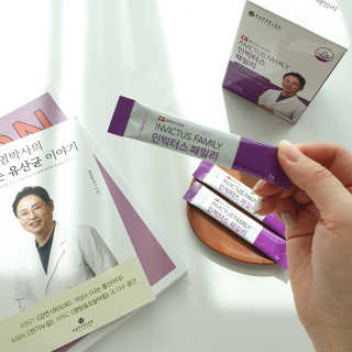 라플레 유해균을 이겨 튼튼한 장으로,  인빅터스 패밀리 — 5점을 준 리뷰어가 2019년 10월 올린 사용 사진