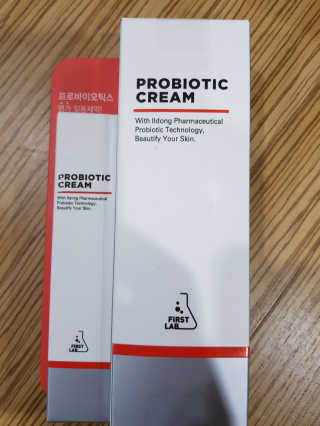 일동제약 퍼스트랩 프로바이오틱 크림 50ml — 5점을 준 리뷰어가 2018년 10월 올린 사용 사진