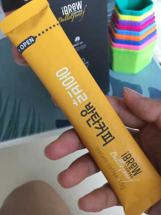 한국맥널티 아이브루 방탄커피 — 5점을 준 리뷰어가 2019년 9월 올린 사용 사진