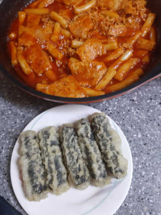 화곡미담 옛날 떡볶이 — 5점을 준 리뷰어가 2020년 2월 올린 사용 사진