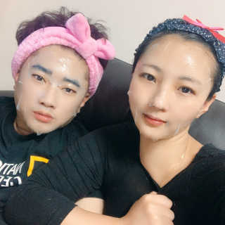 고보습에 화이트닝 아미모네 바다마스크팩 10매입 — 4.5점을 준 리뷰어가 2019년 12월 올린 사용 사진
