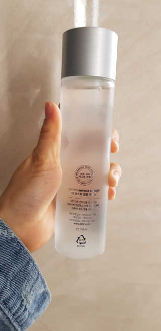 비알티씨 더 퍼스트 앰플 에센스 — 4.5점을 준 리뷰어가 2019년 4월 올린 사용 사진