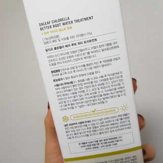 달리프 클로렐라 베러 루트 워터트리트먼트 200ml — 5점을 준 리뷰어가 2020년 3월 올린 사용 사진