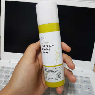 달리프 클로렐라 베러 루트 쿨링 스프레이 100ml — 4.5점을 준 리뷰어가 2019년 6월 올린 사용 사진