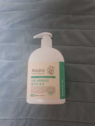 아미니 아토세라마이드 릴리프로션 — 4점을 준 리뷰어가 2019년 12월 올린 사용 사진