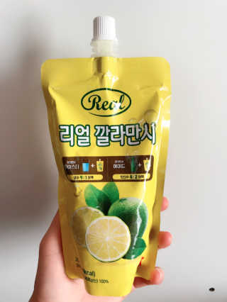 장수농가 리얼깔라만시 — 5점을 준 리뷰어가 2018년 6월 올린 사용 사진