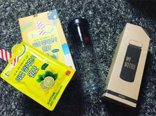 장수농가 리얼깔라만시 원샷 50ml 10팩+보틀 — 2.5점을 준 리뷰어가 2019년 5월 올린 사용 사진