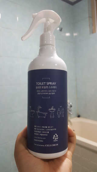 셀로몬 토일렛 스프레이 500ml — 4.33점을 준 리뷰어가 2018년 5월 올린 사용 사진