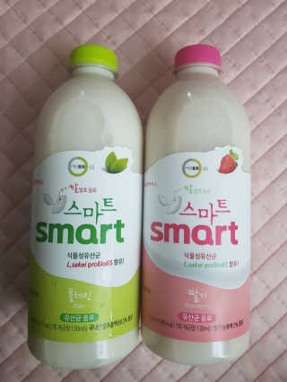 유산균하우스 프로바이오65 스마트 딸기맛, 플레인 맛 2종 랜덤 — 5점을 준 리뷰어가 2019년 6월 올린 사용 사진