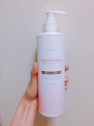 아쿠아큐링 아쿠아S링 퓨어리프레싱 헤어케어 500ml — 2.67점을 준 리뷰어가 2018년 7월 올린 사용 사진