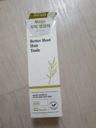 달리프 클로렐라 베러 루트 헤어토닉 100ml — 4점을 준 리뷰어가 2020년 1월 올린 사용 사진