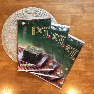 광천우리맛김 파래향 듬뿍, 바삭한 광천우리파래김 6매10봉 — 5점을 준 리뷰어가 2018년 5월 올린 사용 사진